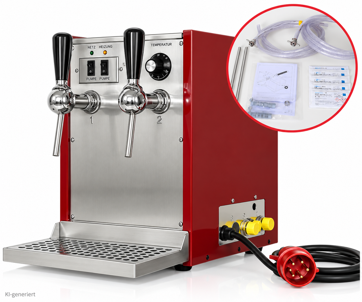 Selbach Glühwein Durchlauferhitzer OTHG 105 IIIE 2 Zapfhähne - Elektrische Förderumpe