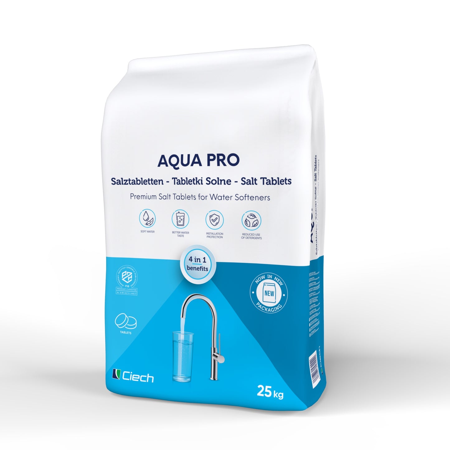 Siede Salztabletten Regeniersalz 25kg - Palette (40 x 25kg)