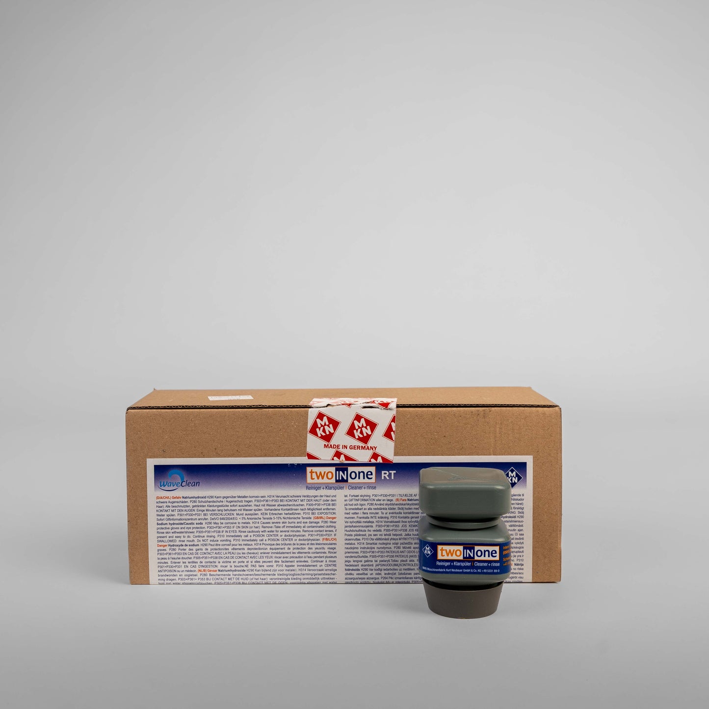 MKN Waveclean 2 in 1 Reiniger & Klarspüler Kombidämpfer 10 Kartuschen 10027237