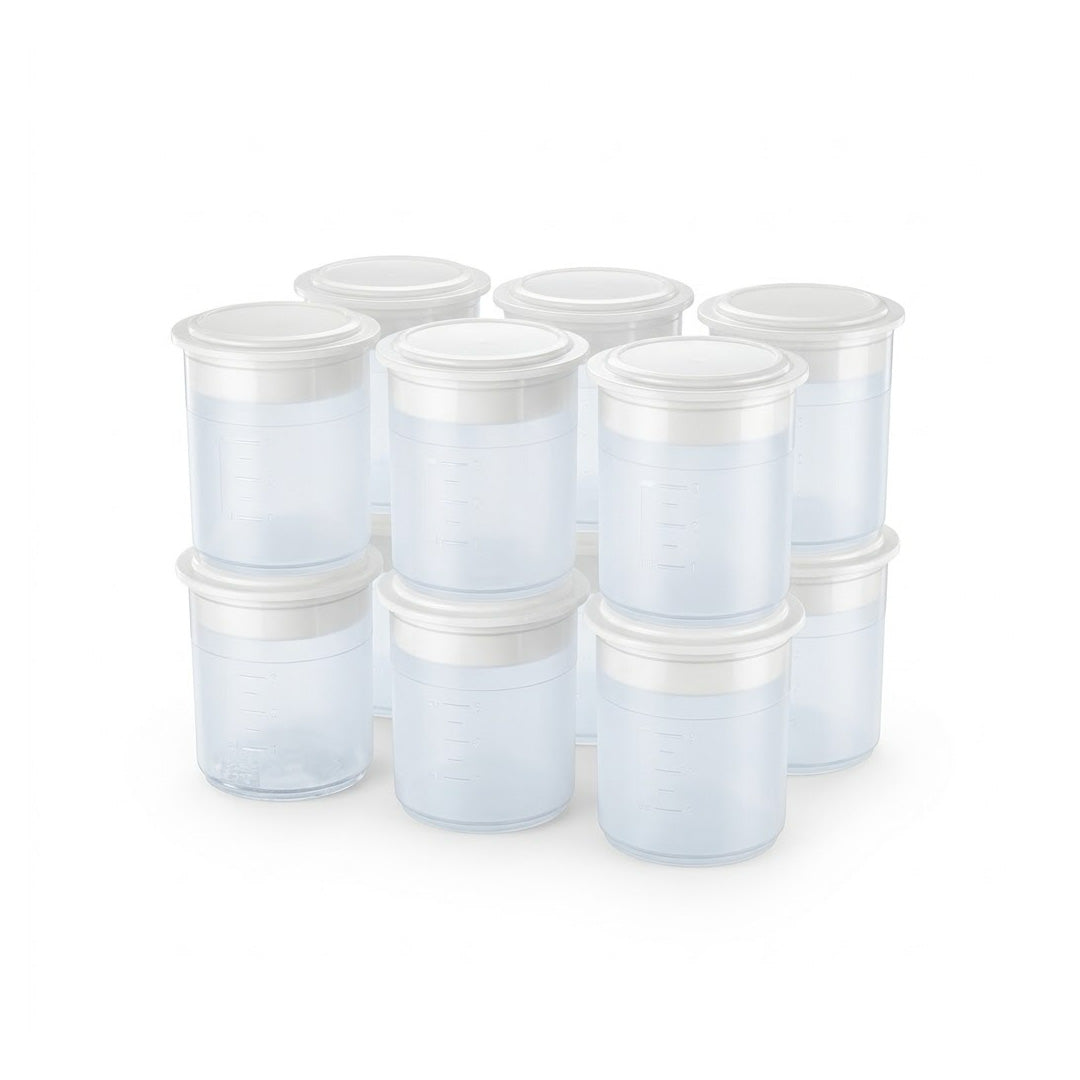 Pacojet Kunststoff Pacossier®-Becher mit Deckel 12er Set