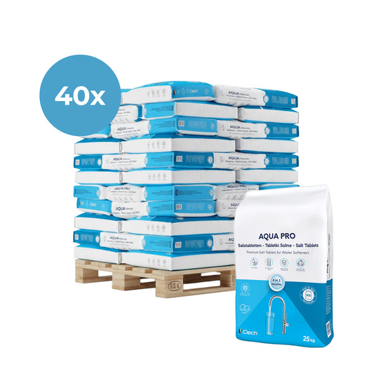 Siede Salztabletten Regeniersalz 25kg - Palette (40 x 25kg)
